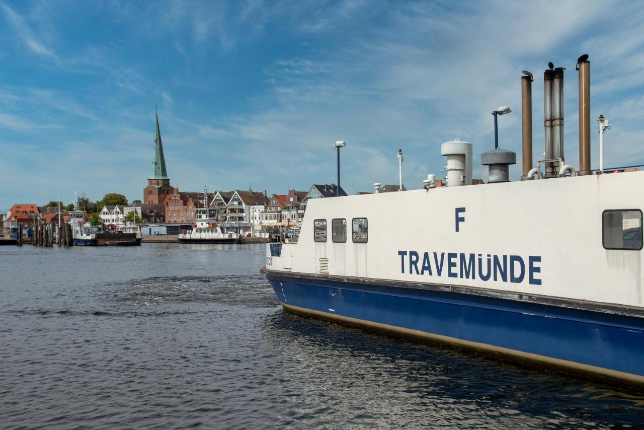 Ferienwohnung Lieblingsplatz Travemünde Lübeck Exterior foto